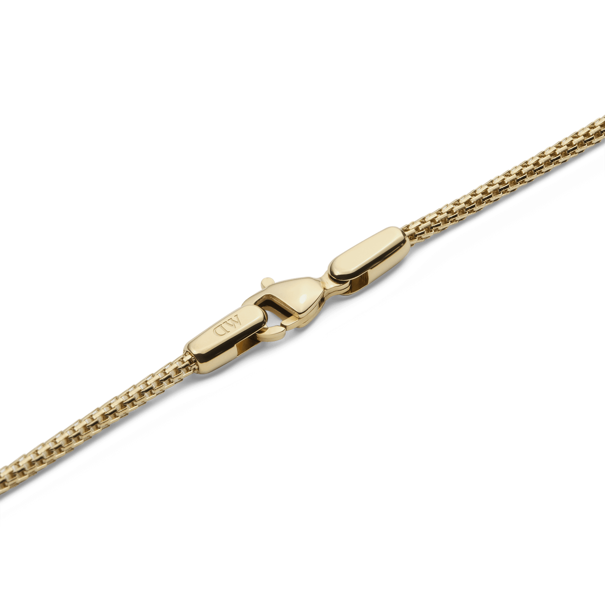 Tide Mesh Necklace Gold 1.8