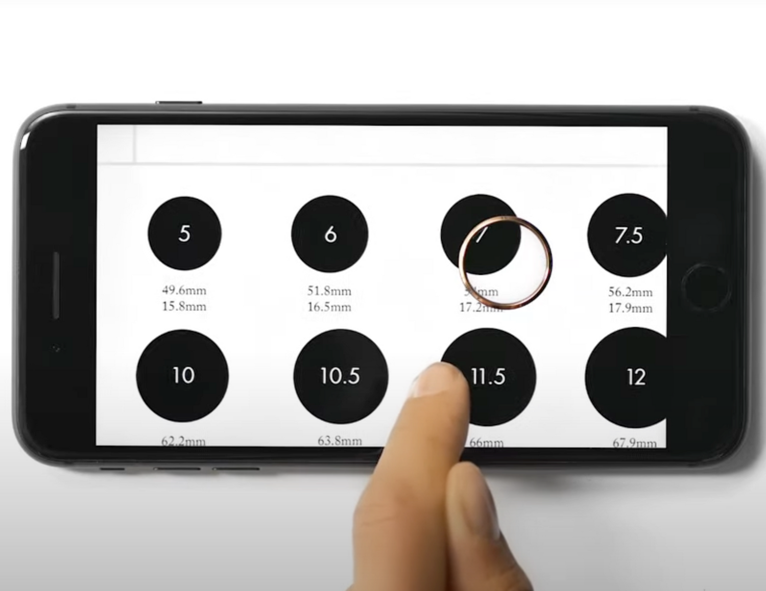 How to measure your ring size