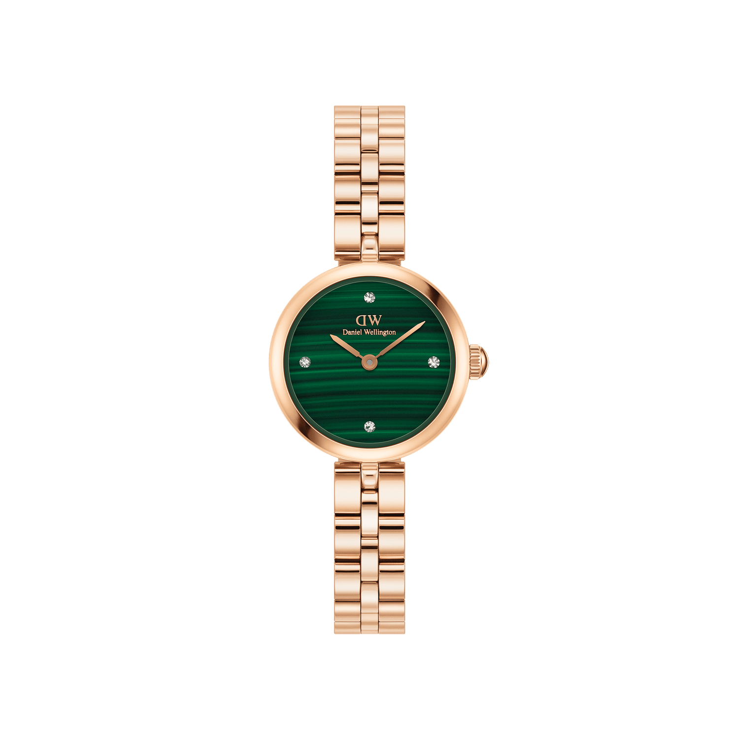 Elan Lumine Malachite Rose Gold