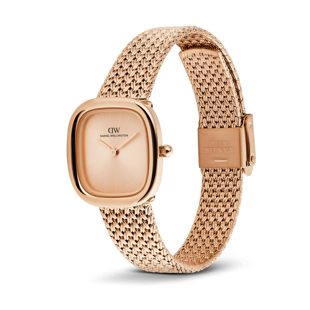 Margot Braided Mesh Unitone Rose Gold