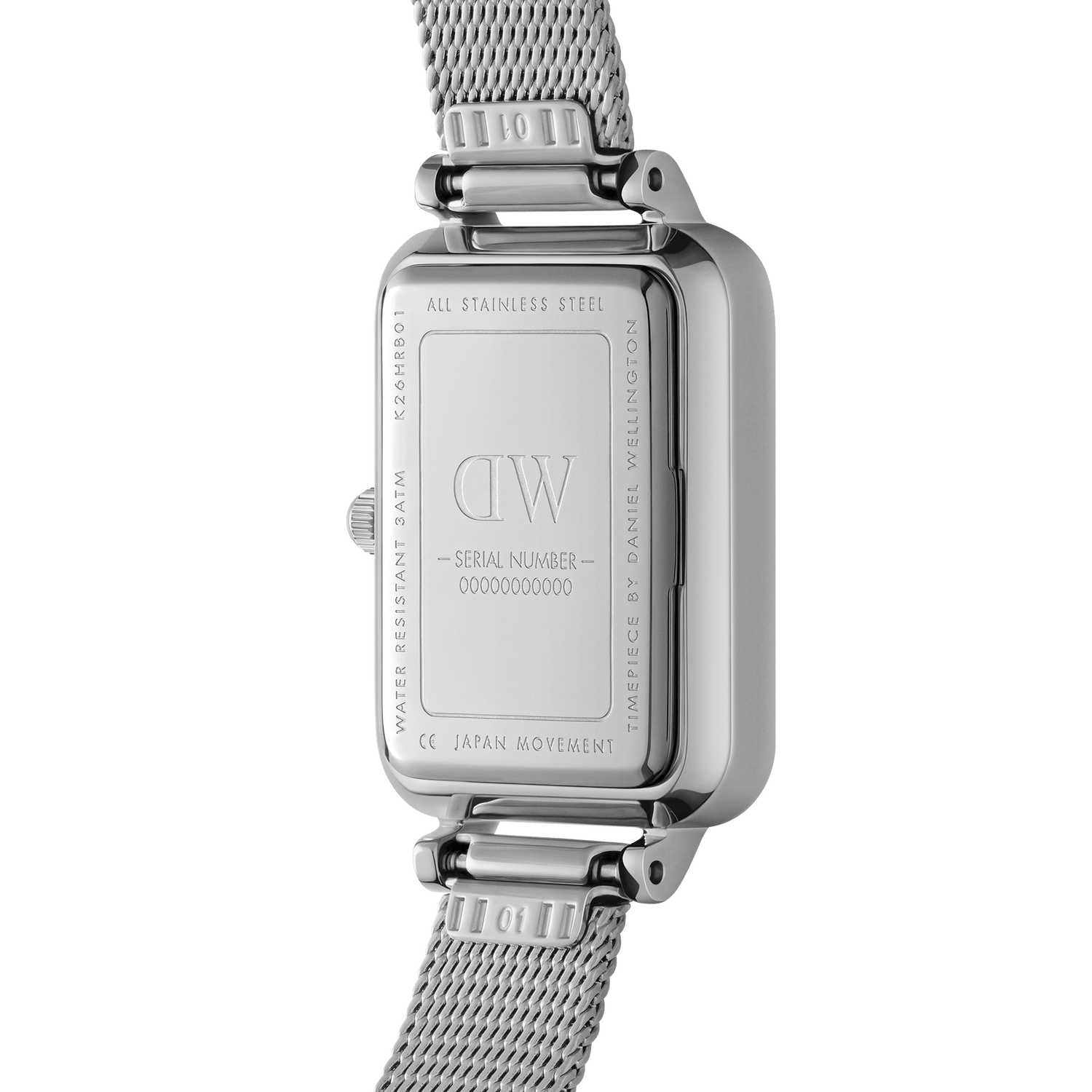 Quadro Roman Numerals Sterling