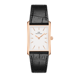 Bound Black Crocodile Rose Gold