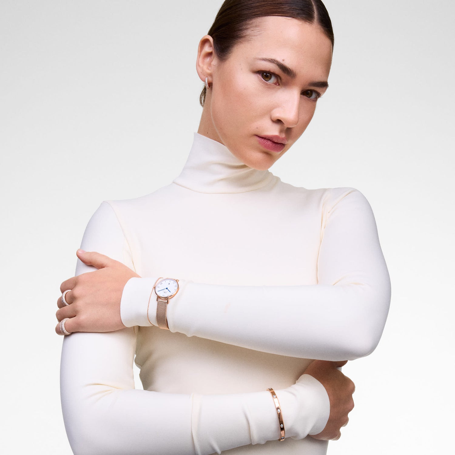 Mirelle Eternity Bracelet Rose Gold