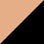 rose gold/black
