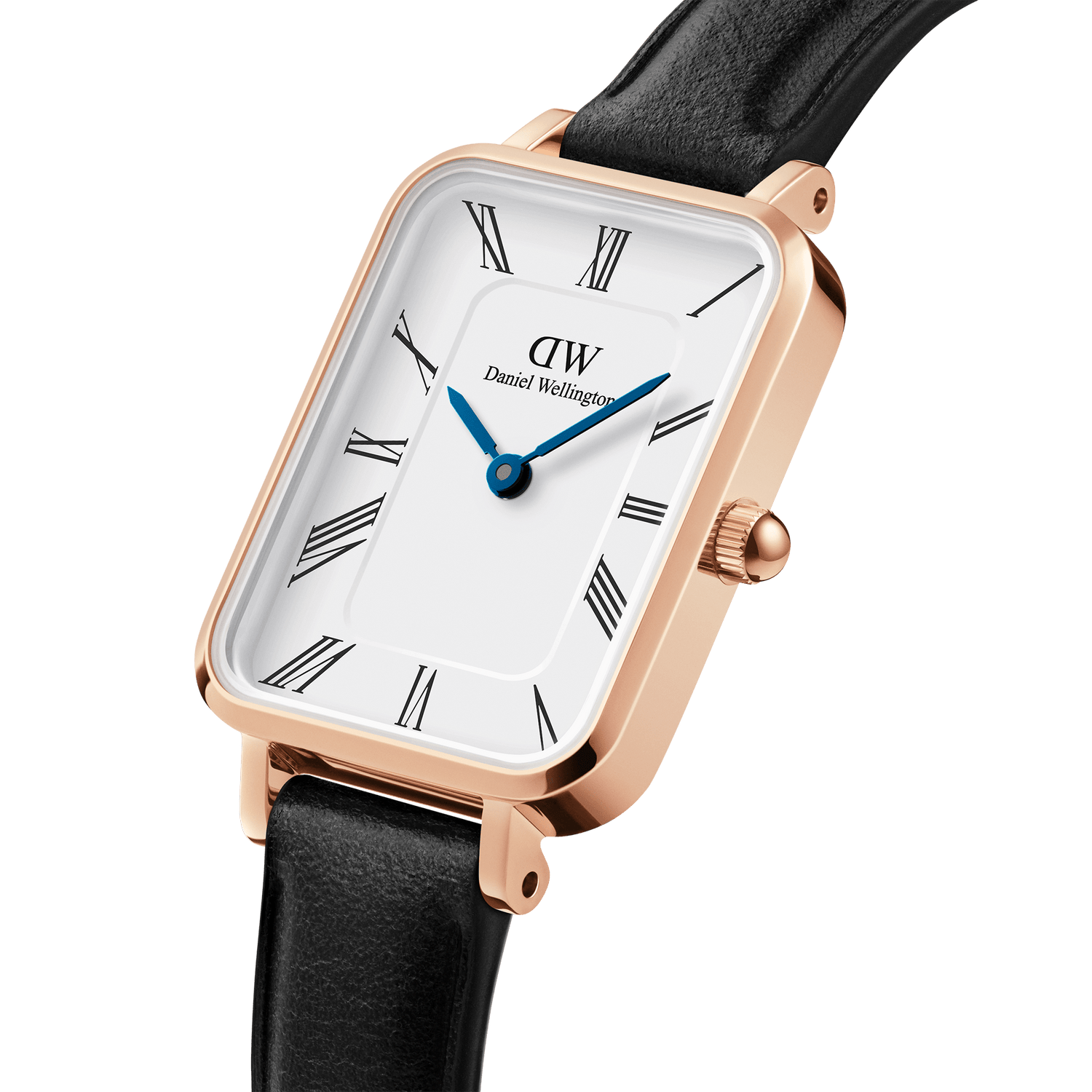 Quadro Roman Numerals Sheffield Rose Gold